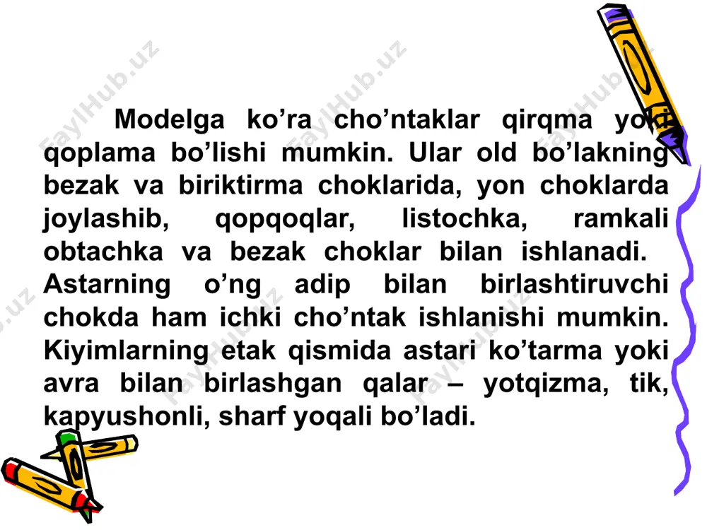 ayollar plashi modelini chizish, gazlama tanlash - Page 5