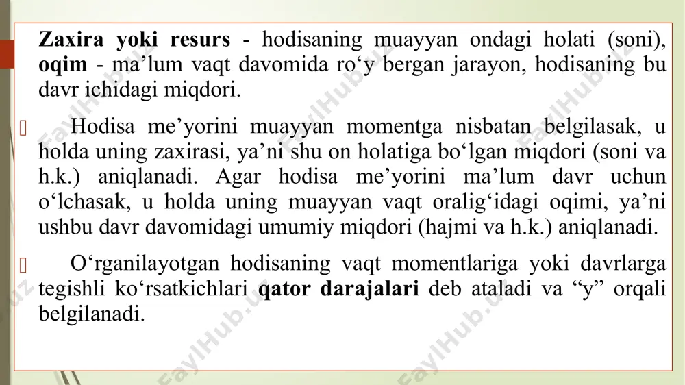 dinamikani statistik o‘rganish usullari - Page 5
