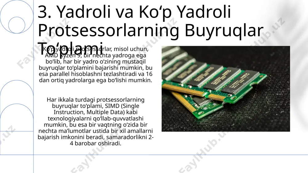 bir va koʻp yadroli protsessorlarning buyruqlar tizimi - Page 5