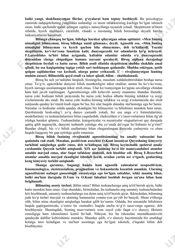 mumkin bo‘lmagan boshqa g‘oyalar mavjudligidan kelib chiqadi. zotan, tajriba to‘la adolat, yalpi insoniylik mavjud emasligini, bizni qurshagan dunyoda uyg‘unlik ustidan xaos hukm surishini ko‘rsatadi. bunda ayrim ashaddiy ratsionalistlar (masalan, platon, avgustin va ularning hamfikrlari) ko‘rsatib o‘tganidek g‘oyalar inson aqliga xos tug‘ma g‘oyalar bo‘lib, ularni inson faqat o‘z aqlidan olishini qayd etadilar; boshqa, mo‘tadil ratsionalistlar (masalan, leybnits, volf, baumgarten) esa, g‘oyalar aqlga bog‘liq bo‘lmagan holda mavjud bo‘lsa-da, biroq ular faqat aqlda tafakkur va falsafiy mushohada yuritish jarayonida tug‘ilishini ta'kidlaydilar. empirizm (empiristlar, f. bekon, j. lokk, t. gobbs, d. yum, l. feyerbax), aksincha, inson, insoniyat shaxsiy yoki ijtimoiy tajribaga ega bo‘lgunga qadar biron-bir g‘oya mavjud bo‘lishini inkor etadilar. ular barcha g‘oyalar inson ongi zamirida yo shaxsiy tajriba, yo boshqalar tajribasi, butun insoniyat tajribasini umumlashtirish orqali tug‘ilishini qayd etadilar va bu tezisni isbotlashga harakat qiladilar. ularning fikriga ko‘ra, tajriba inson ongida uning sezgilari va o‘zini qurshagan dunyoni idrok etishi orqali aks etadi. falsafada …