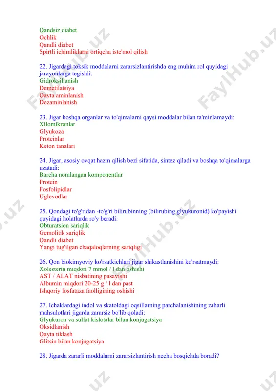 qonning detoksifikatsiya funktsiyasi - Page 4
