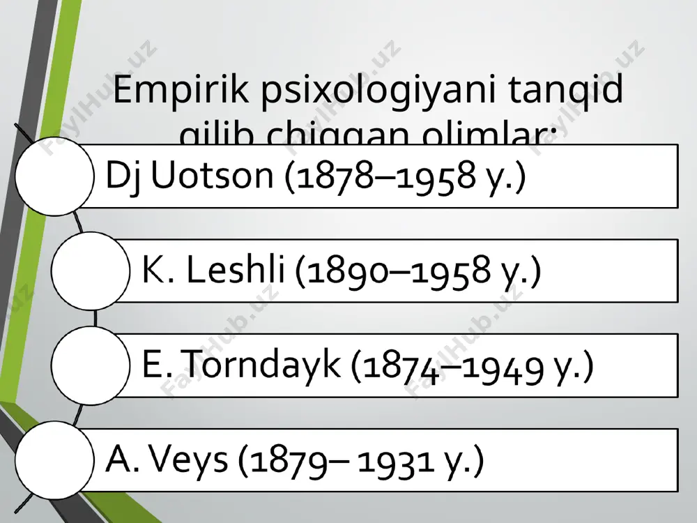 o'z maqsadini tushunishdir. maslouv insoniy motivatsiya tamoyillarini aniqladi: - motivlar ierarxik tuzilish bilan tavsiflanadi; - motivlar darajaga qaram bo'lish bilan tavsiflanadi, ularning darajalari qanchalik yuqori bo'lsa, unchalik ahamiyatli emas va hayotiy zaruratdir, shuning uchun ular bajarilmaydi bir qancha vaqt; - past bosqichda bo'lgan ehtiyojlar qondirilmasa, eng yuqori darajada qiziqish qolmaydi; - quyi ehtiyojlar qondirilgandan keyingina ular kuch-quvvatni yo'qotadilar. gumanistik psixologiyaning asosiy printsiplari - shaxsni o'z birligida ko'rib chiqish kerak; - har bir inson noyob shaxs; - inson olamga ochiq, bu inson dunyoda va dunyoda his qiladigan asosiy psixologik haqiqatdir ; - inson hayotini inson hayotining yagona jarayoni sifatida ko'rish kerak; - inson taraqqiyotga va o'z tabiatiga mos keladigan, o'zini o'zi ta'minlashga qodir; - uning qarorlari va harakatlari asosida boshqariladigan qadriyatlar va qadriyatlar asosida tashqi itaruvchi kuchlardan ma'lum darajada mustaqillik mavjud; kamchiliklari gumanistik psixologiyaning xulosalarining aksariyati o'rinli bo'lsa ham, yakuniy xulosalarida ular shaxsning ijtimoiy muhitdan mustaqilligi haqida noto'g'ri talqin qilingan. bu …
