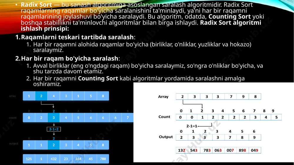 saralash algoritmlari - Page 4