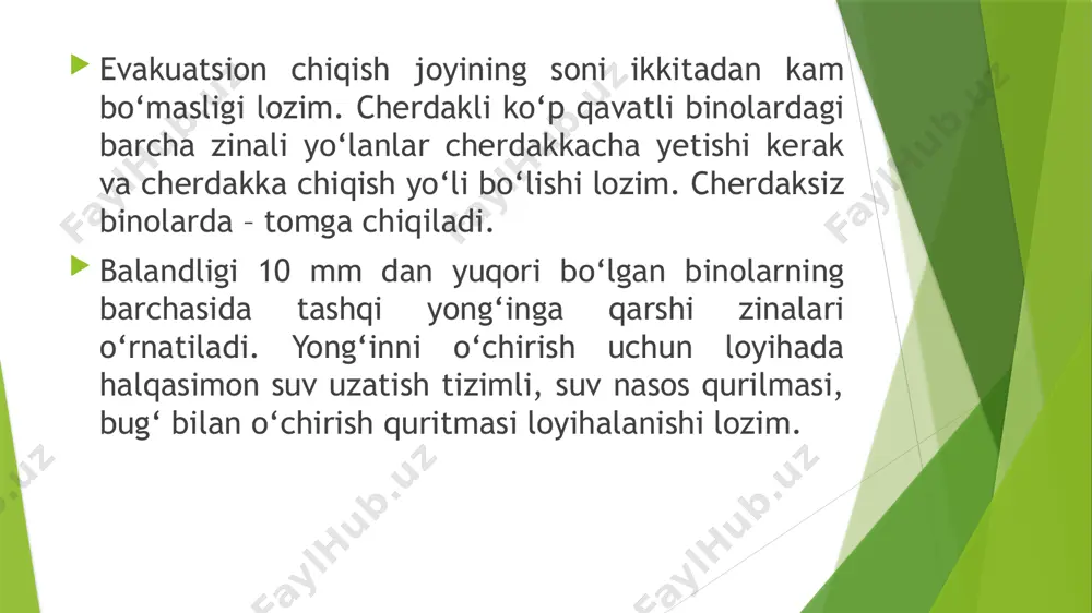 yong‘inga xavflilik darajasi bo‘yicha korxonalarni kategoriyalarga bo‘lish - Page 5