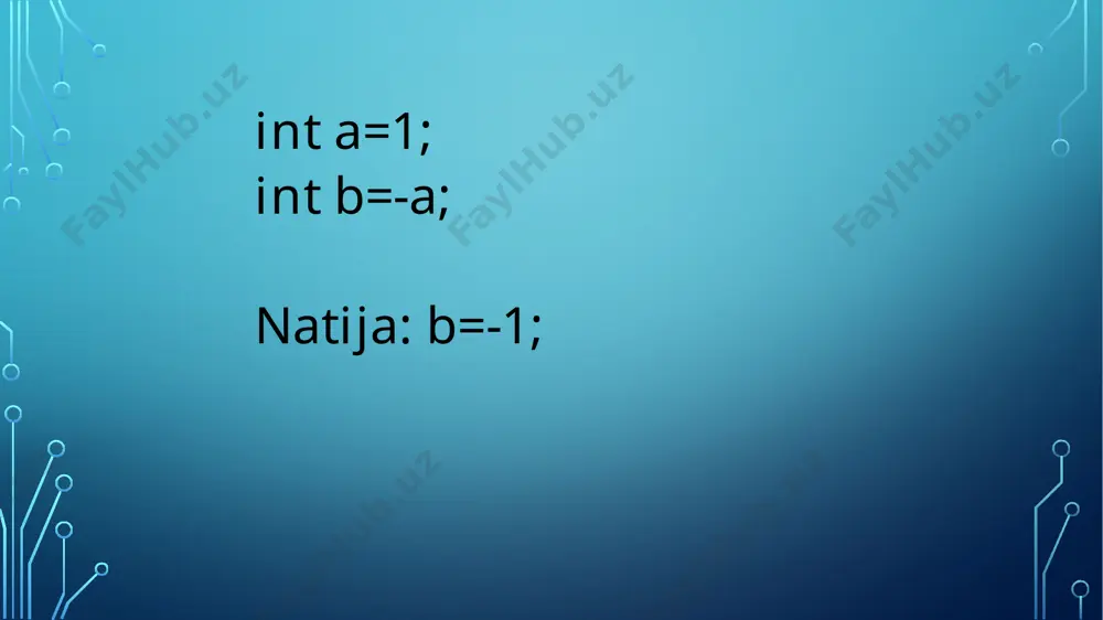 c# tilining amallari - Page 4