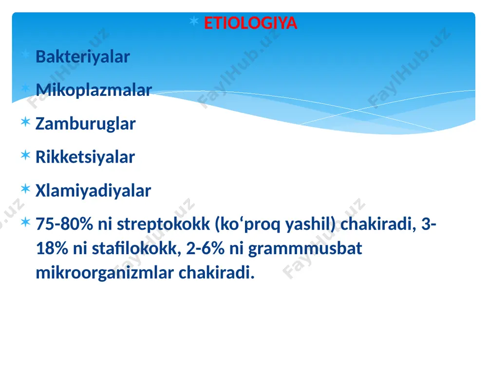 infeksion endokardit diagnostikasi va davolashi - Page 5