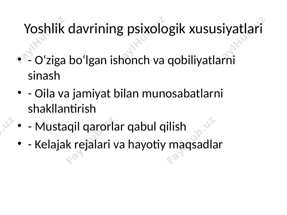 yoshlik, yetuklik, keksalik davri psixologiyasi - Page 3