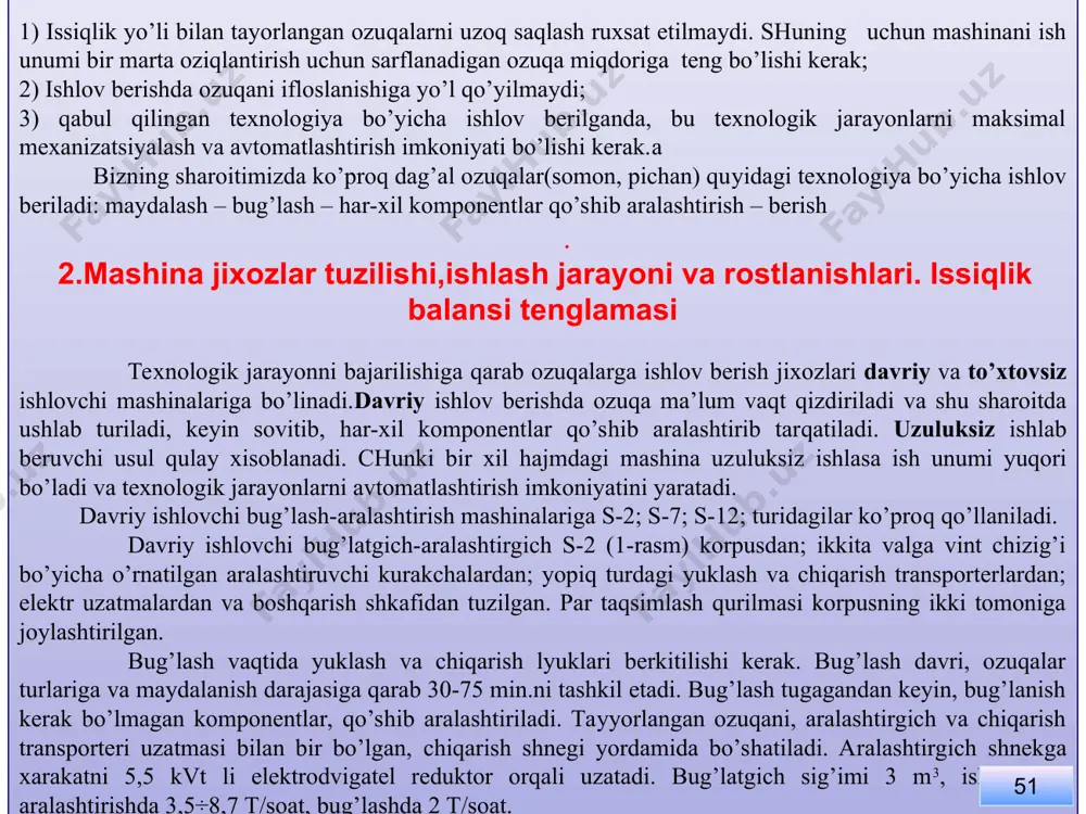 ozuqalarga issiqlik yo’li bilan ishlov berish - Page 5