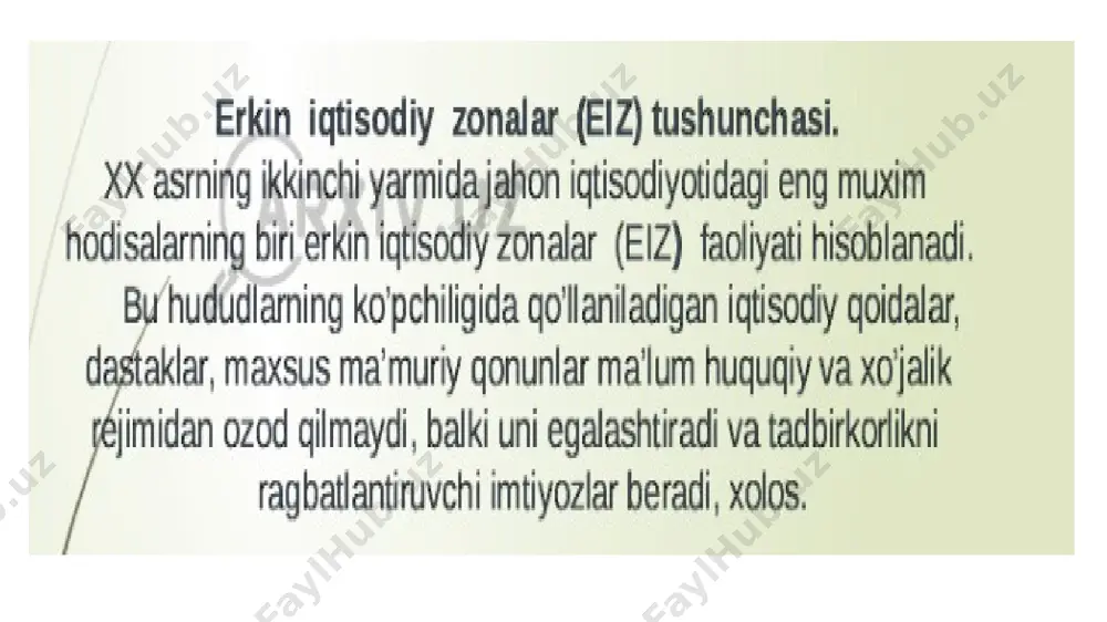 erkin iqtisodiy zonalarda investitsion faoliyat - Page 3