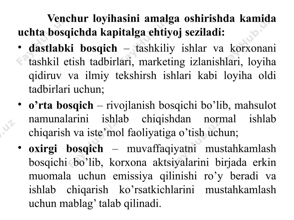 venchurli moliyalashtirish - Page 5