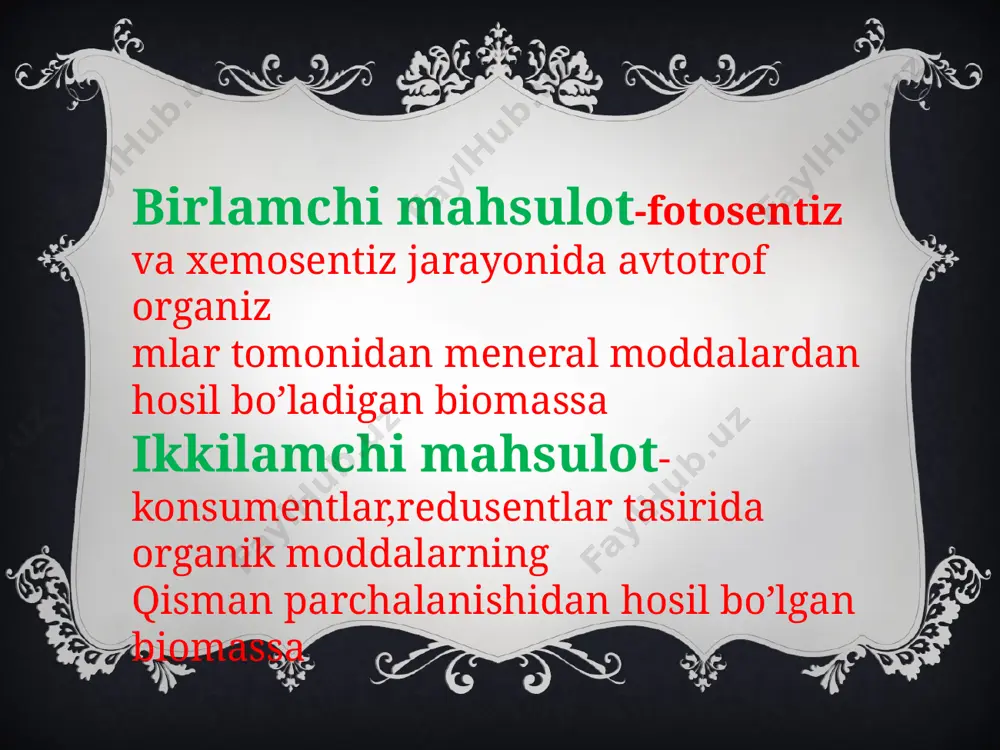 ekotizimlarning mahsuldorligi - Page 3
