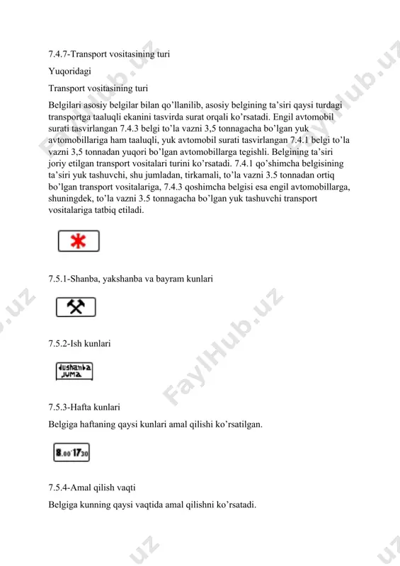 qo‘shimcha axborot belgilari - Page 4
