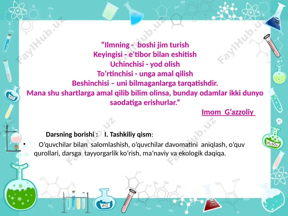 asoslarning olinishi va xossalari - Page 4