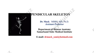 pelvic girdle — PPTX