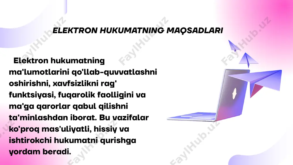 ektron hukumatning joriy etishning jahon tarjibasi - Page 4