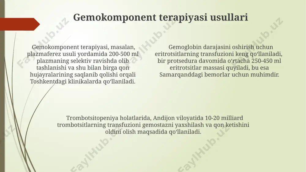 qon kasalliklarida gemokomponent terapiya - Page 4
