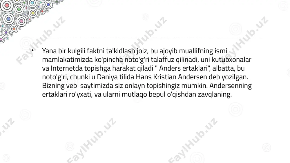 hans kristian andersenning ertaklari - Page 5