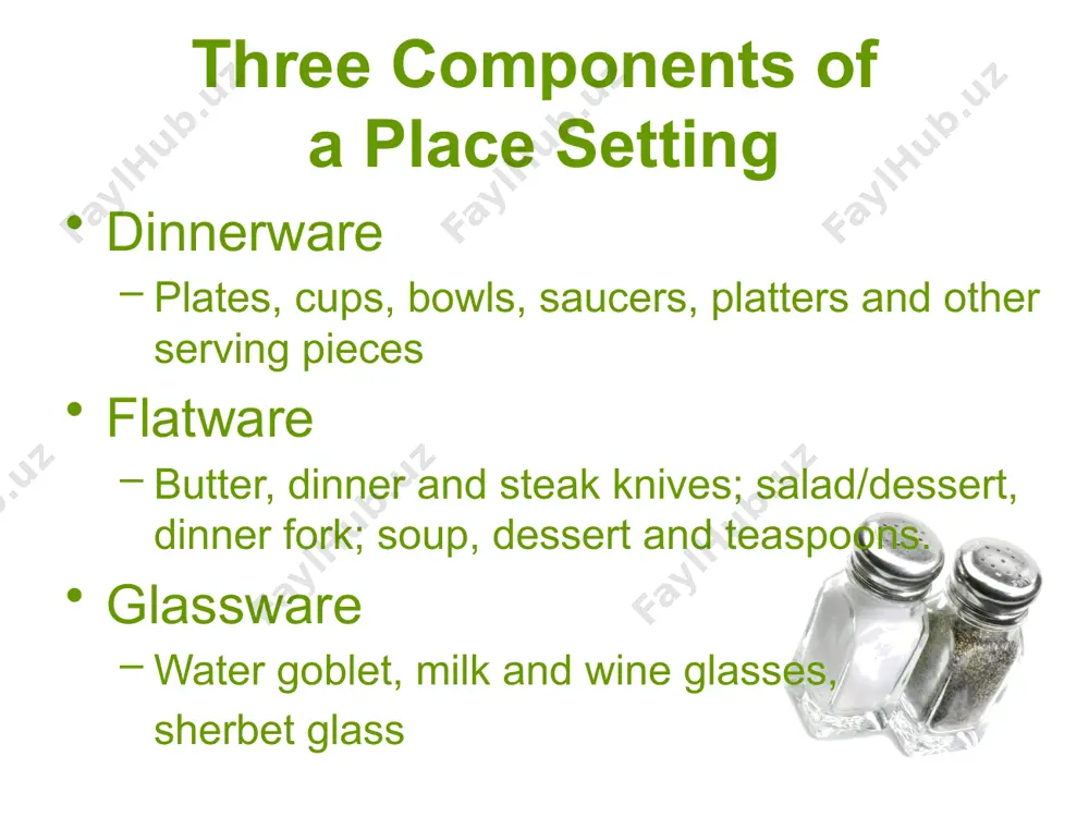 table setting and etiquette - Page 5