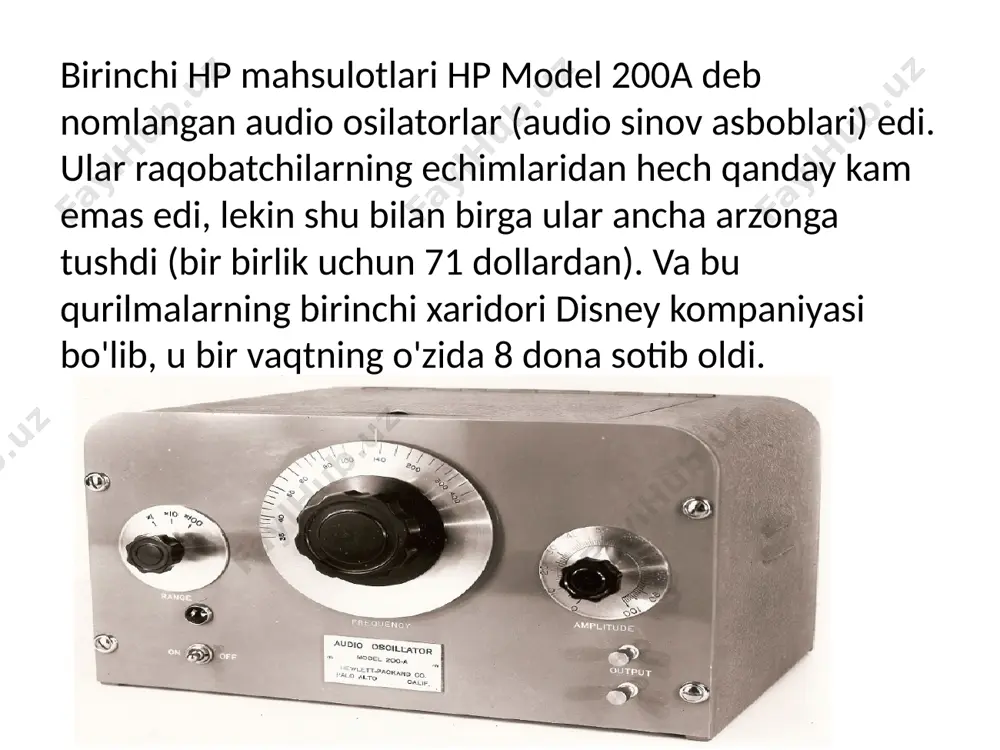 hp model 200a - Page 4