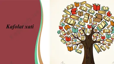 kafolat xati — PPTX