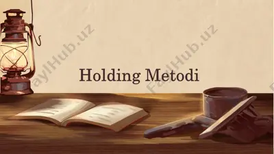 holding metodi — PPTX