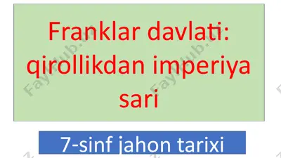 franklar davlati — PPTX