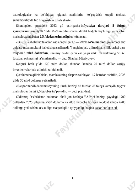 ida shartnoma shartlarini buzganligi uchun undirilgan yoki qarzdor tomonidan e’tirof etilgan jarimalar, 2 ўзр ав томонидан рўйхатла олинган 2-сонли «асосий хўжалик фаолиятидан олинадаган даромадлар» бхмс. 6 boqimandalar, vaqtida to’lanmagan qarzlar va boshqa hil jazo jarimalari, shuningdek yetkazilgan zararlarni undirish bo’yicha daromadlar aks ettiriladi. bunday jarima va boqimandalar undirib olinsa 5110 yoki pul mablag’larini hisobga oladigan boshqa schyotlar debetlanib, 9330 schyoti kreditlanadi. lekin bunday jarima va boqimandalar aybdor tomonidan tan olinib hali puli o’tkazib berilmagan bo’lsa, 4860- «da’volar bo’yicha olinadigan schyotlar» schyoti debetlanib 9330- schyot kreditlanadi. 9340-«o’tgan yillar foydalari» schyotida hisobot yilida aniqlangan oldingi yillarga tegishli foyda aks ettiriladi. bunga xususan, oldingi yillarda olinib sarflab yuborilgan materiallar bo’yicha qaytadan hisoblash natijasida mol yuboruvchilardan olingan summa, xaridorlarga oldingi yillarda jo’natilgan mahsulot, ko’rsatilgan xizmatlar bo’yicha qaytadan hisoblash natijasida hisobot yilida olingan summa va shunga o’xshaganlar kiradi. bunday foyda o’tkazib berilsa, pul mablag’larini hisobga oladigan schyotlar debetlanib, 9340-«o’tgan yillar foydalari» schyoti kreditlanadi. agar bunday …