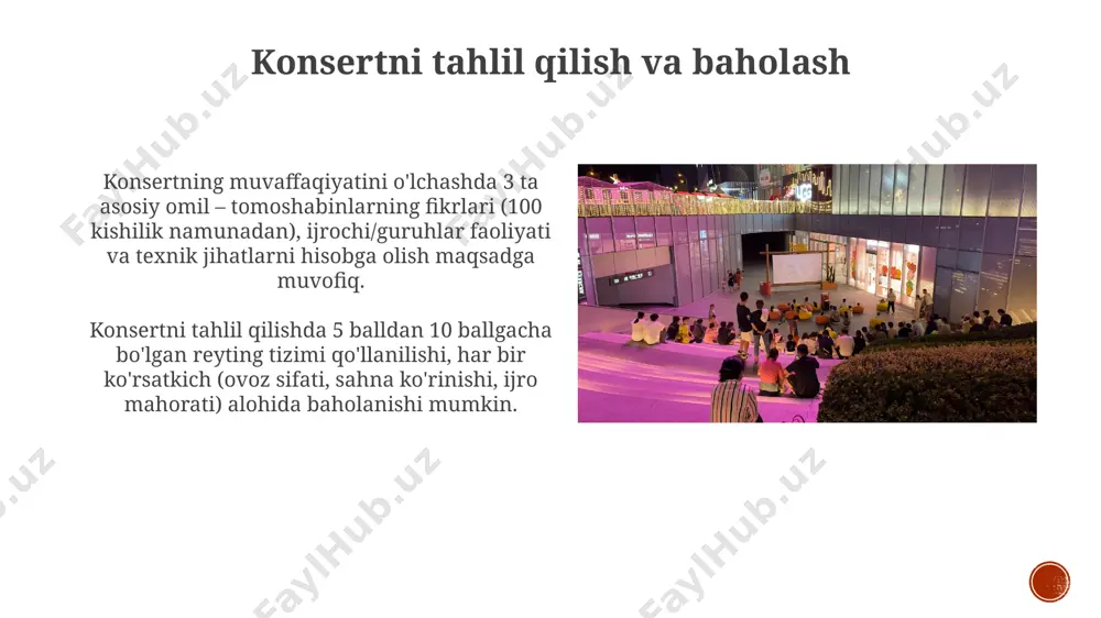konsert faoliyati tushunchasi - Page 5