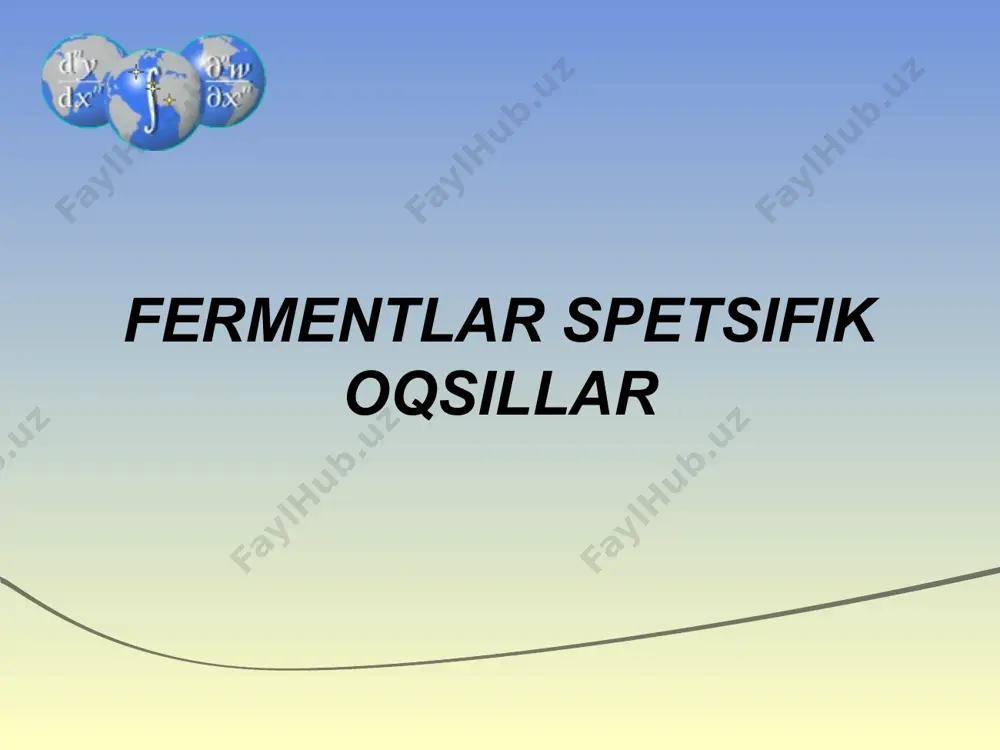 b, quyi molekulyar termostabil prostetik gruppasi koferment deb ataladi. qoferment sifatida vitaminlar, nukleotidlar, tarkibida porfin yadrosi bo'lgan gem tabiatli moddalar, uglevodlarning fosforli efirlari, kichik molekulali metabolitik aktiv peptidlar va boshqalar yashtirok etadi. fermentlarning koferment qismi oqsil qismi bilan turli darajada bog'langan. masalan, sitoxromlarda gem oqsil qismi bilan kovalent bog' yordamida bog'lansa, ba'zi degidrogenazalarning kofermenti dializ qilinganda ham ajralib ketishi mumkin. fermentlar xujayra va organizm moddalar almashishuvining qay uchastkasida ishtiroki va bajaradigan funksiyasiga qarab monomer yoki multimer ko'rinishida tarqalishi mumkin. ko'pchilik proteolitik fermentlar monomer ko'rinishida bo'ladi. oksidlanish — qaytarilish reaksiyalarini, moddalar almashinuvida qator bir-biriga bog'liq reaksiyalarni katalizlovchi fermentlar ko'proq multimer ko'rinishiga o'tishi orqali kompleksning fermentativ aktivligi, shu orqali enzimatik reaksiyaning tezligi yuqori darajada ortadi. masalan, laktat degidrogenaza fermentida 5 ta subbirlik bo'lsa, piruvat degidrogenaza kompleksining hosil bo'lishida 24 molekula piruvat degidrogenaza, bir molekula degidrolipoil-transasetilaza va 12 molekula digidrolipoil — degidrogenaza fermentlari ishtirok etadi. umuman bu kompleks tuzilishida 60 ta polipeptid molekulasi …