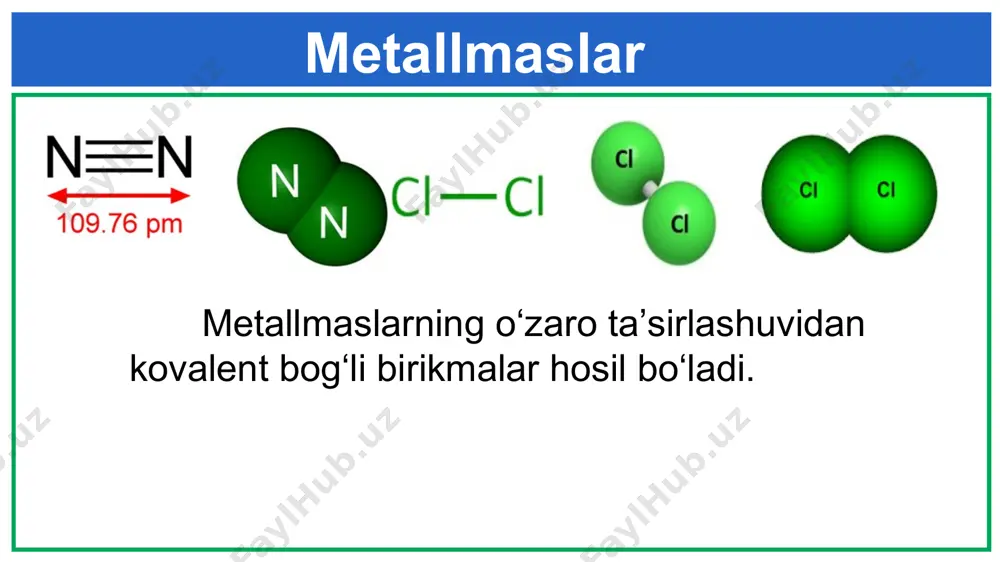 metallmaslarning umumiy xossalari - Page 5