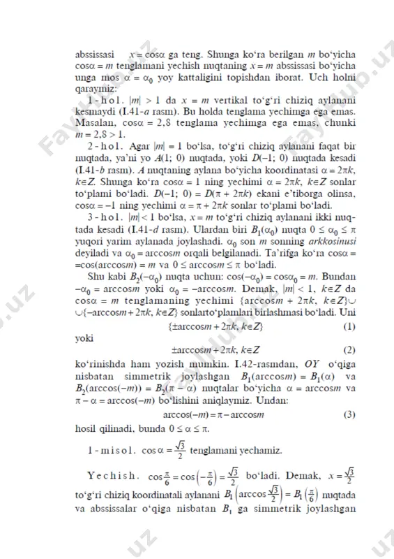sodda trigonometrik tenglamalar - Page 5