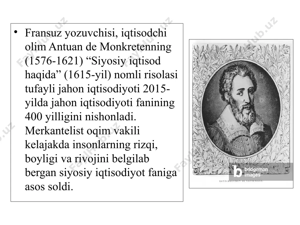 on vizer, eigen fon bem-baverk, uilyam stenli jevons hisoblanadi. neoklassik maktab (asoschisi alfred marshall)- bozor iqtisodiyoti sharoitida davlatning aralashuvini cheklash g’oyasini ilgari suradi. bozor mexanizmining buzilishi monopoliyalar vujudga kelganda ham yuz berishini ko’rsatadi. funktsional bog’lanish g’oyasini asoslaydi, bozor bahosini belgilovchi omillar talab va taklifdan iborat deb hisoblaydi. bu maktab vakillaridan l.valras umumiy iqtisodiy muvozanatlik modelini ishlab chiqishga, i.shumpeter esa iqtisodiy tizimlar o’zgarishning ichki kuchlarini ko’rsatib berishga harakat qilgan hamda iqtisodiyotni harakatga keltiruvchi asosiy kuch tadbirkorlik degan xulosaga kelgan. alfred marshall (1842—1924 ) keynschilik — rivojlangan bozor iqtisodiyotini davlat tomonidan tartibga solib turish zarurligini asoslashga qaratiladi. jon meynard keyns «bandlik, foiz va pulning umumiy nazariyasi» (1936) nomli kitobida bunday tartibga solish yalpi talabga hamda shu orqali inflyatsiya va bandlikka ta’sir ko’rsatishini asoslaydi. jon meynard keyns (1883-1946) monetarizm — (m.fridman) iqtisodiyotni boshqarishni pul muomalasini tartibga solish orqali amalga oshirish mumkinligini asoslab beradi. m.fridman (1912-2006) taniqli davlat arbobi uingston cherchill(1874-1965) «qayerga borishimizni bilish …