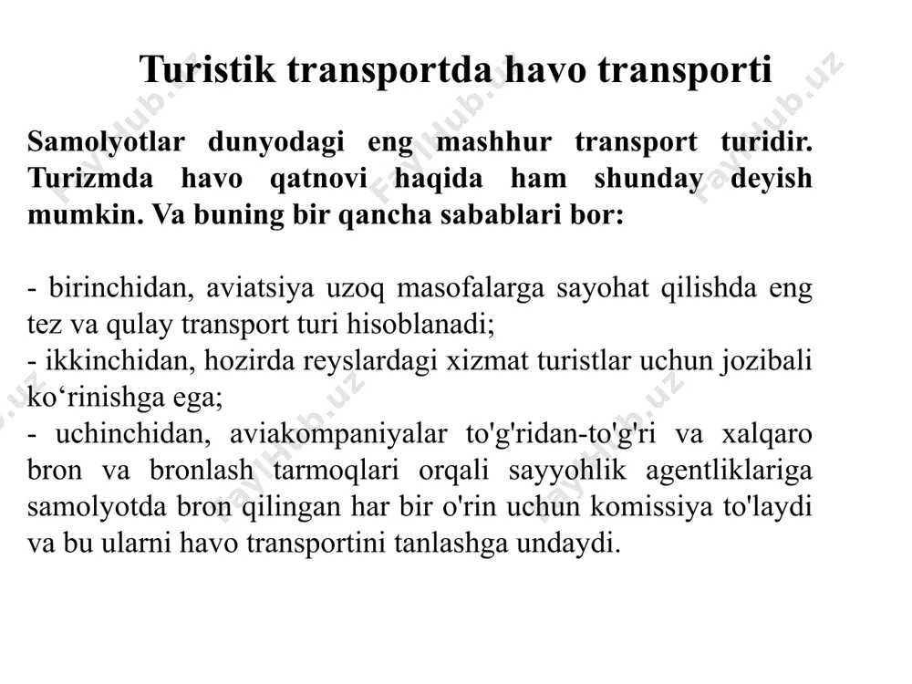 ‘lib, juda ko‘p assortimentli taomlar bilan, gazaklari bilan, har xil pishiriqlari va spirtli-spirtsiz ichimliklarlari bilan ajralib turadi. restoranlarda yana individual buyurtmalar asosida ham juda ko‘p salat va taomlar tayyorlashi bilan birga yevorpacha hamda milliy ovatlar ham tortiq qilinadi. xizmatlar ko‘rsatiladigan mehmonlarning soni bo‘yicha restoranlar kichkina (10-15 kishigacha) va katta (500 kishi va undan ortiq) restoranlarga bo‘linadi kafeteriy – bu shunday korxonaki, unda beriladigan ichimliklar assortimentiga bir necha xildagi kofe hamda u bilan birga qo‘yiladigan rom, likyor, konyak abi spirtli ichimliklar albatta ishtirok etadi. bunda asosan «alya kart» ko‘rinishidagi servislar xizmati amalga oshiriladi. kafeteriyda yana cheklanmagan assortimentda issiq-sovuq ichimlklar, har xil pishiriqlar ham tayyorlanadi va sotiladi. menyuda issiq ichimliklar (kofe, choy, issiq shokolad), sovuq ichimliklar (kofe glyase, sutli kokteyllar), kulinariya mahsulotlari va issiq taomlar ham kiritiladi. menyuda bular bilan birga albatta ko‘p variantli mineral suvlar, soklar va mevalar ham kiritiladi. kafeteriyda xizmatlar ofitsiantlar tomonidan amalga oshiriladi. konditerlik kafesi – faqat kofe …