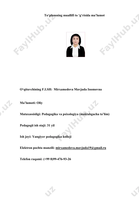 o‘qitish materiallari to‘plami - Page 3