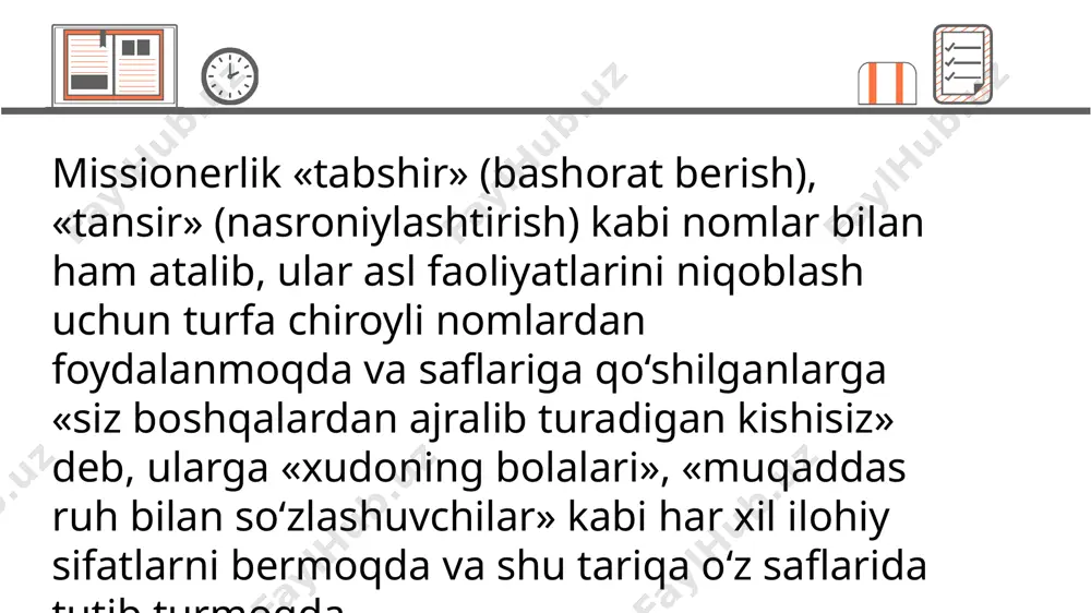 missionerlik va prozelitizm - Page 5