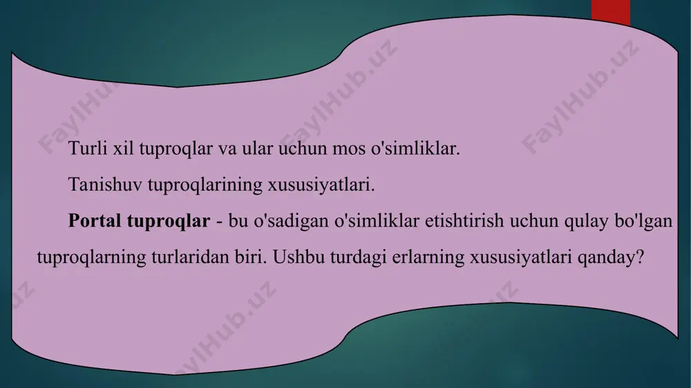 tuproq muhiti organizmlar turlarini ekalogik guruhlarini aniqlash - Page 5