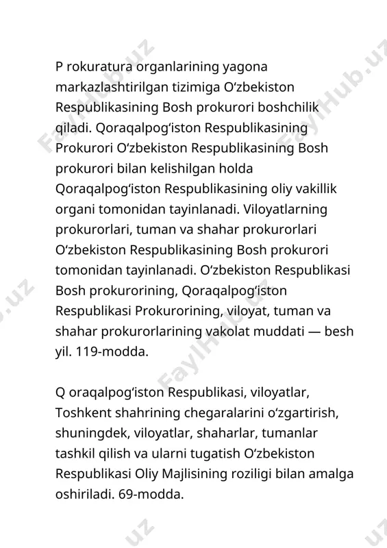 o‘zbekiston respublikasi konstitutsiyasi - Page 4