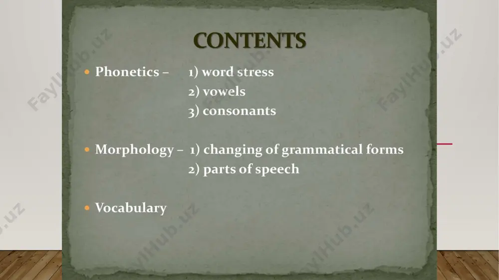 led weak or regular) with a dental suffix, -d or -t (e.g. fish, fished, etc.). germanic languages thus have two types of verbs, weak (regular) and strong (irregular). strong verbs indicate tense by an internal vowel change (ablaut, gradation) (e.g. swim, swam, swum). there are several views concerning the origin of the dental suffix with weak verbs. according to one of them, the suffix –d- originated from a verb meaning ‘do’ (old english dūn, german tun). the root + a stem-building suffix + a grammatical inflection the noun in germanic, as well as in other indo-european languages, had the following structure: germanic developed weak and strong adjectives. the weak declension was used when the modified noun was preceded by another word which indicated case, number, and gender. the strong declension was used in other situations. these declensions are no longer found in modern english, but compare these examples from old …