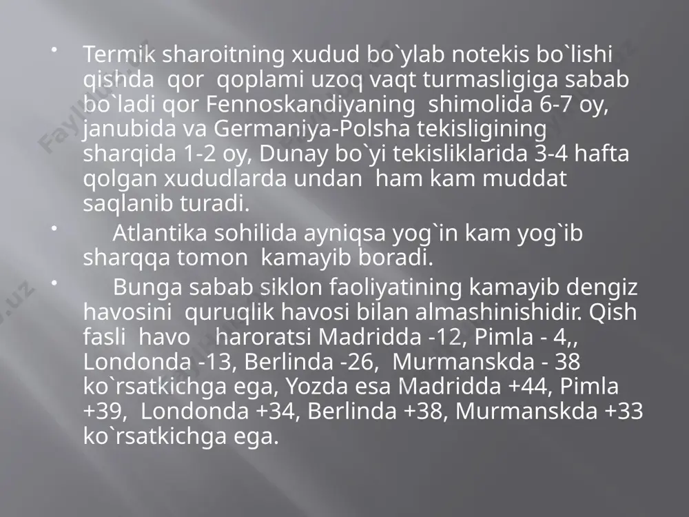 yevropaning iqlimi va ichki suvlari - Page 5