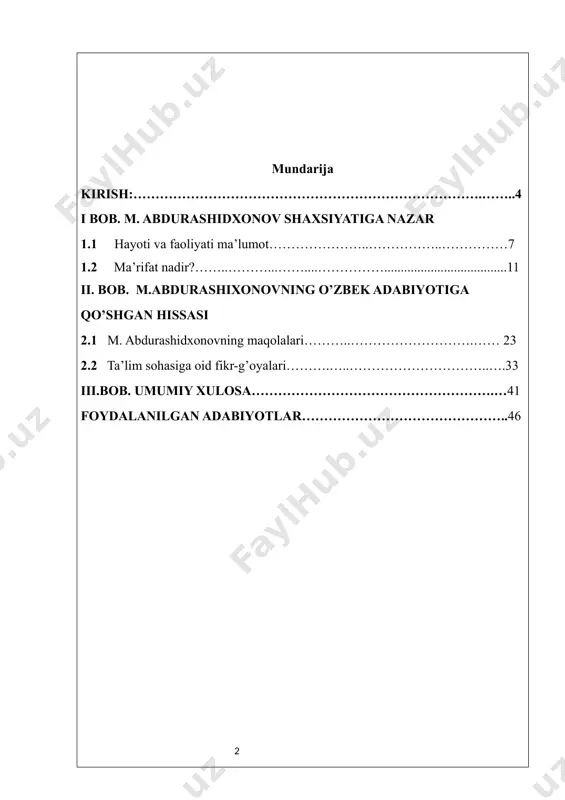 i uchun atrofdagilar uni munavvar qori deb atashadi. qur’oni karimni xatm qilib, “qori” unvonini olgach, hali ilmga yaxshi kirib bora olmaganini fahmlagan munavvar qori keyin “yunusxon” maqbarasini oldida qurilgan “yunusxon” madrasasida o‘qishni davom ettiradi. yunusxon madrasasi - xv asr oxirida qurilgan me’moriy yodgorlik. shayxontahurdagi “yunusxon” makbarasi g‘arbida pishiq g‘ishtdan, 12 hujrali qilib qurilgan. tarixchi muhammad solihho‘janing yozishicha, 1485-1502 yillarda sharqiy mo‘g‘uliston xoni sulton ahmadxon (olchaxon) muhri bosilgan vaqfnomasida pulemas degan joyda madrasaning vaqf eri bo‘lganligi qayd etilgan. 1898 yilda munavvar qori yoshligidan o‘tkir zehnli, ilmga chanqoq bo‘lganligini uchun, u 20 yoshida hadis, fiqh, ilmi tafsir va boshqa sohalar bo‘yicha oliy diniy tahsilni davom ettirish maqsadida buxorodagi mir arab madrasasiga o‘qishga kiradi. lekin moliyaviy qiyinchiliklar tufayli u o‘qishni bitirmay turib, toshkentga qaytib kelishga majbur bo‘ladi. toshkentda u darxon mahalla masjidida (ayrim manbalarda saidazimboy masjidi deb atalgan) imomlik qiladi va muallimlik bilan shugullanadi. u diniy, dunyoviy va ijtimoiy-siyosiy mazmundagi kitoblarni sevib o‘qiydi. …