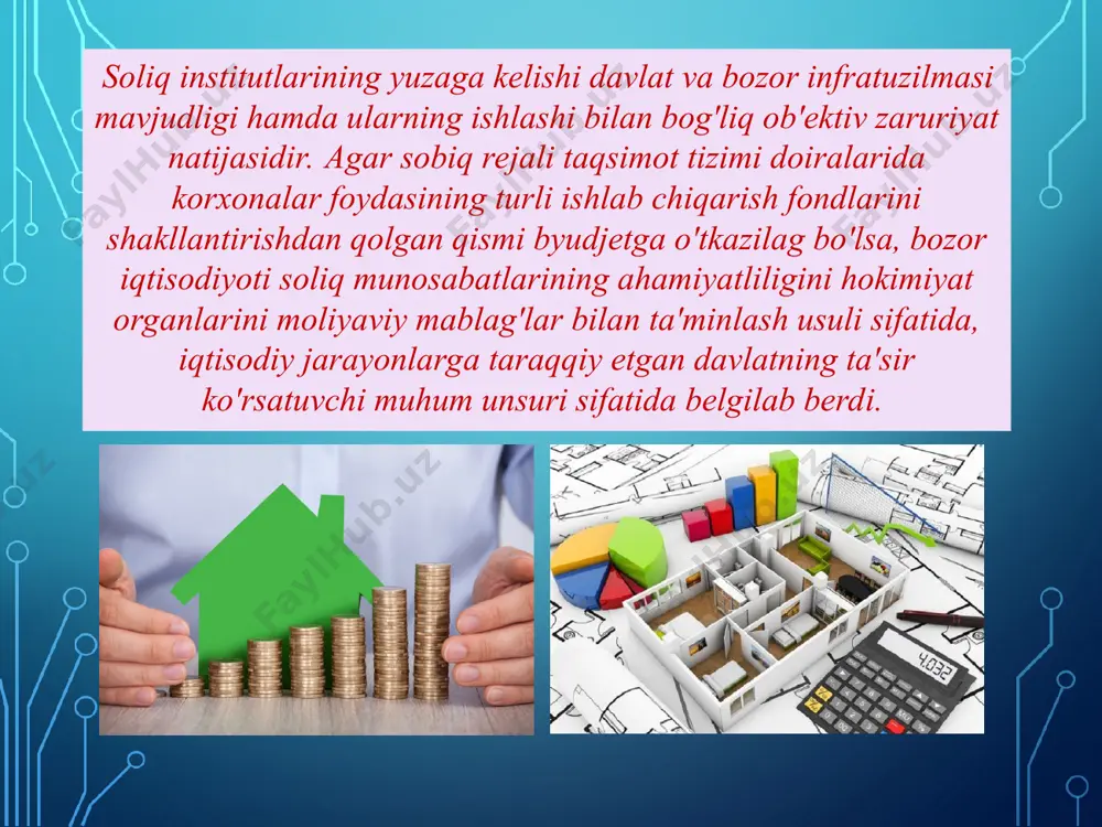 soliq huquqi tushunchasi metodi va predmeti - Page 5