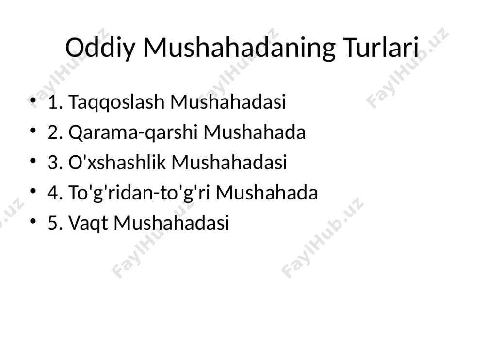 oddiy mushahada va uning turlari - Page 3