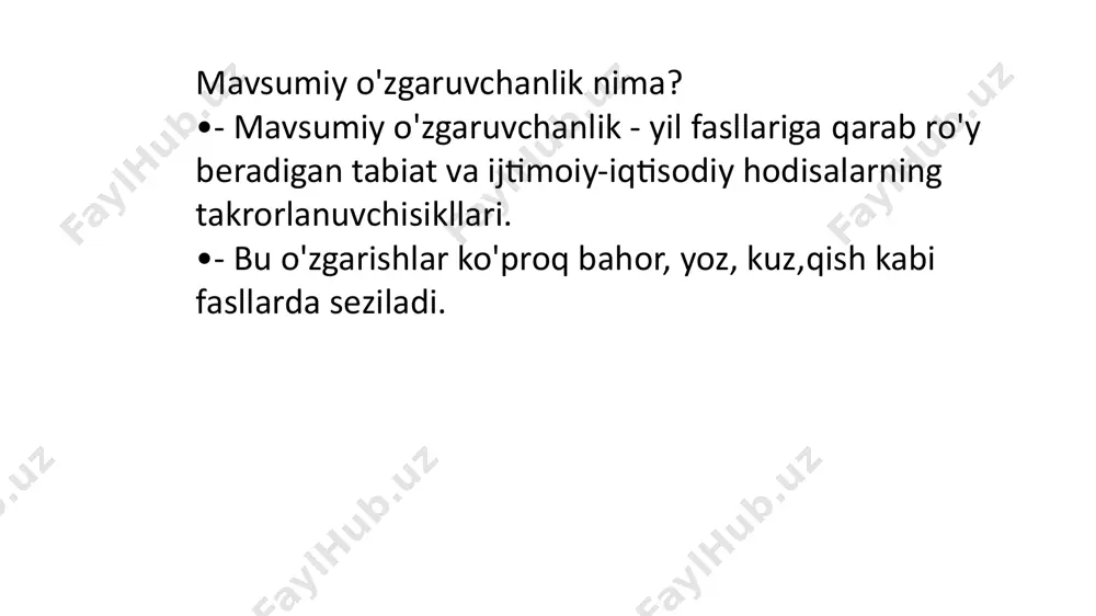 mavsumiy va sutkalik o'zgaruvchanlik - Page 3