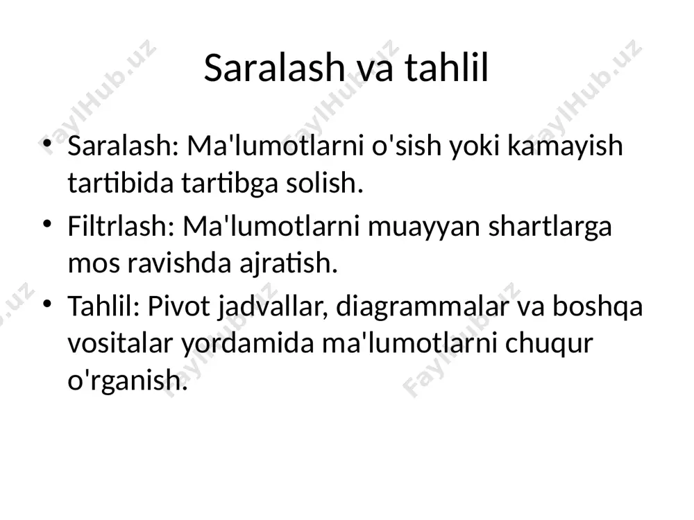 statistik ma'lumotlar tahlili - Page 5