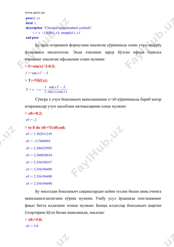 символли (аналитик) амаллар - Page 4