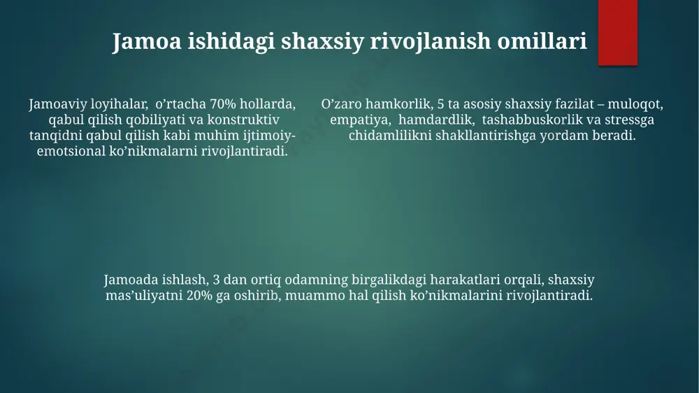 jamoada shaxsni tarbiyalash - Page 5