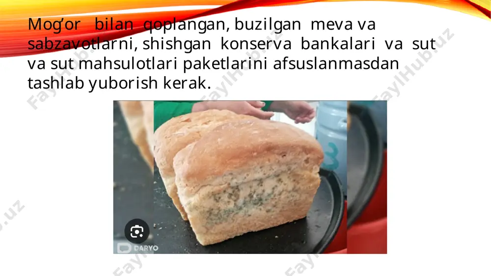tiga ega bo’lgan marinadlangan, achchiq, sho’r va dudlangan mahsulotlarni iste’mol qilishdan qochish kerak. bemorga qaynatilgan suv, achchiq qilib damlanmagan shirin choy, mevali morslar, kisel ichish tavsiya etiladi. gazlangan ichimliklar taqiqlanadi. image3.png image4.png image5.png image6.png image7.png image8.png image9.png image10.png image11.png image12.png image1.png /docprops/thumbnail.jpeg