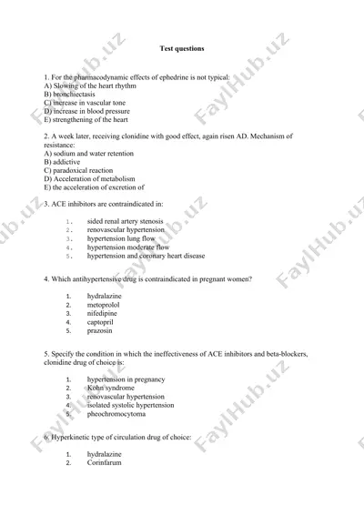 test questions — DOCX