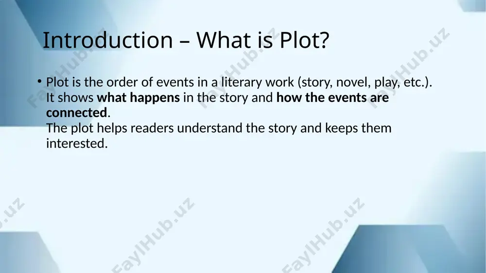 plot of the literary - Page 2