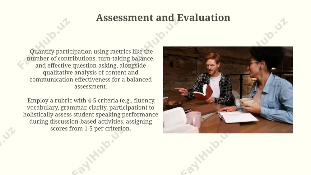 discussion-based activities and assessment strategies - Page 3